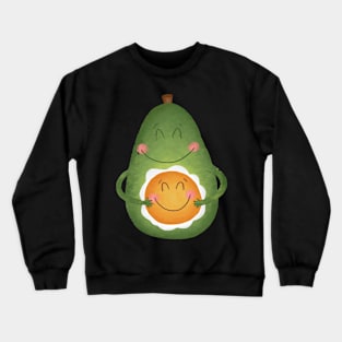 Avocado and Egg Crewneck Sweatshirt